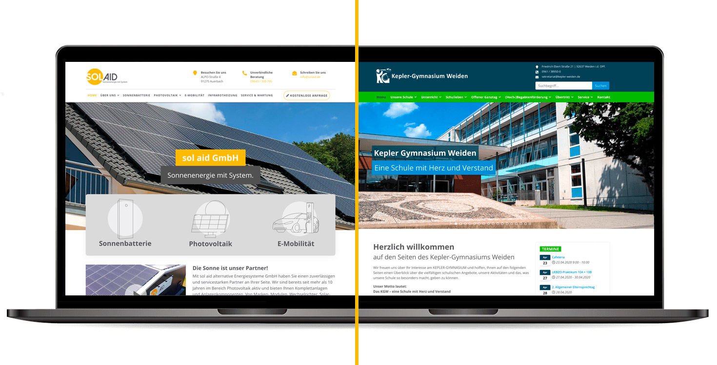 webdesign kleinegrosehomepage